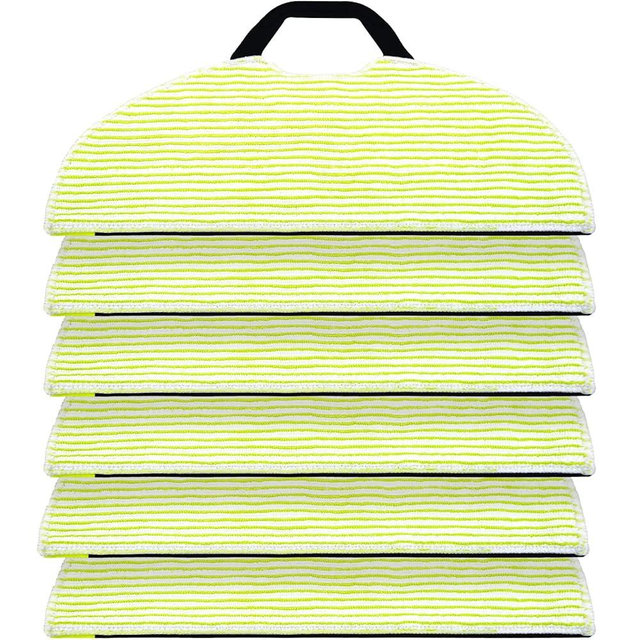 6 Pack Mop Pad for Shark AV2610WA / RV2620WD / RV2610WA / RV2410WD Robot Vacuum, Microfiber Sonic Mopping Pad Replacement Accessory