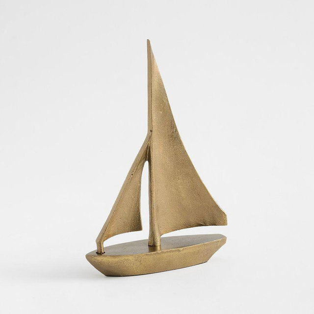 Metal Sailboat Object