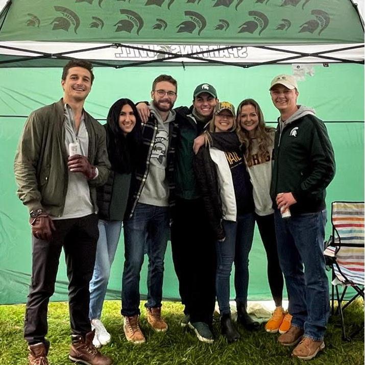 1st ever Michigan State vs Michigan game - we survived!