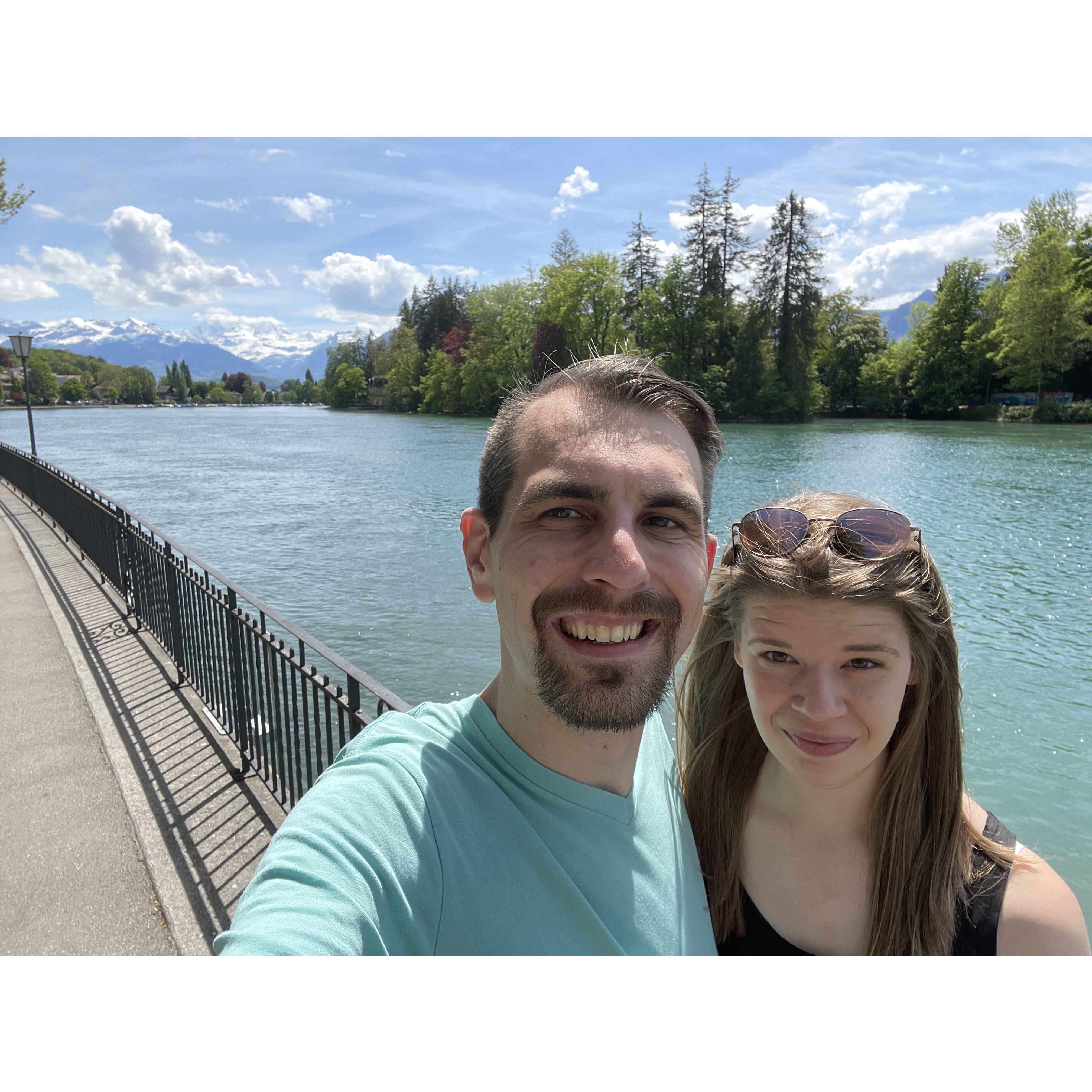 Enjoying the warmth & Sunshine along Lake Thun | Thun, CH (May '24)