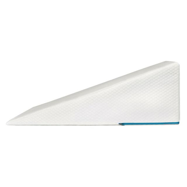 Orthex® Symbia Gel Memory Foam 18-Degree Back or Side Wedge Posture Cushion in White