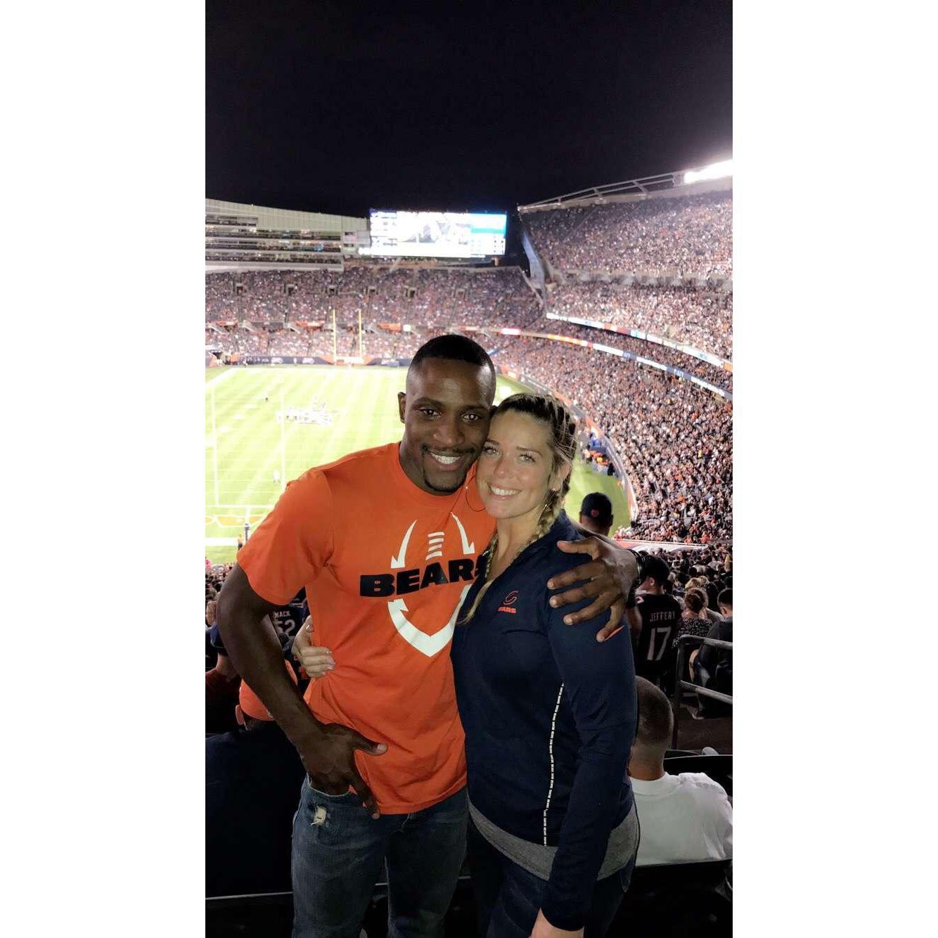 First Bears game!