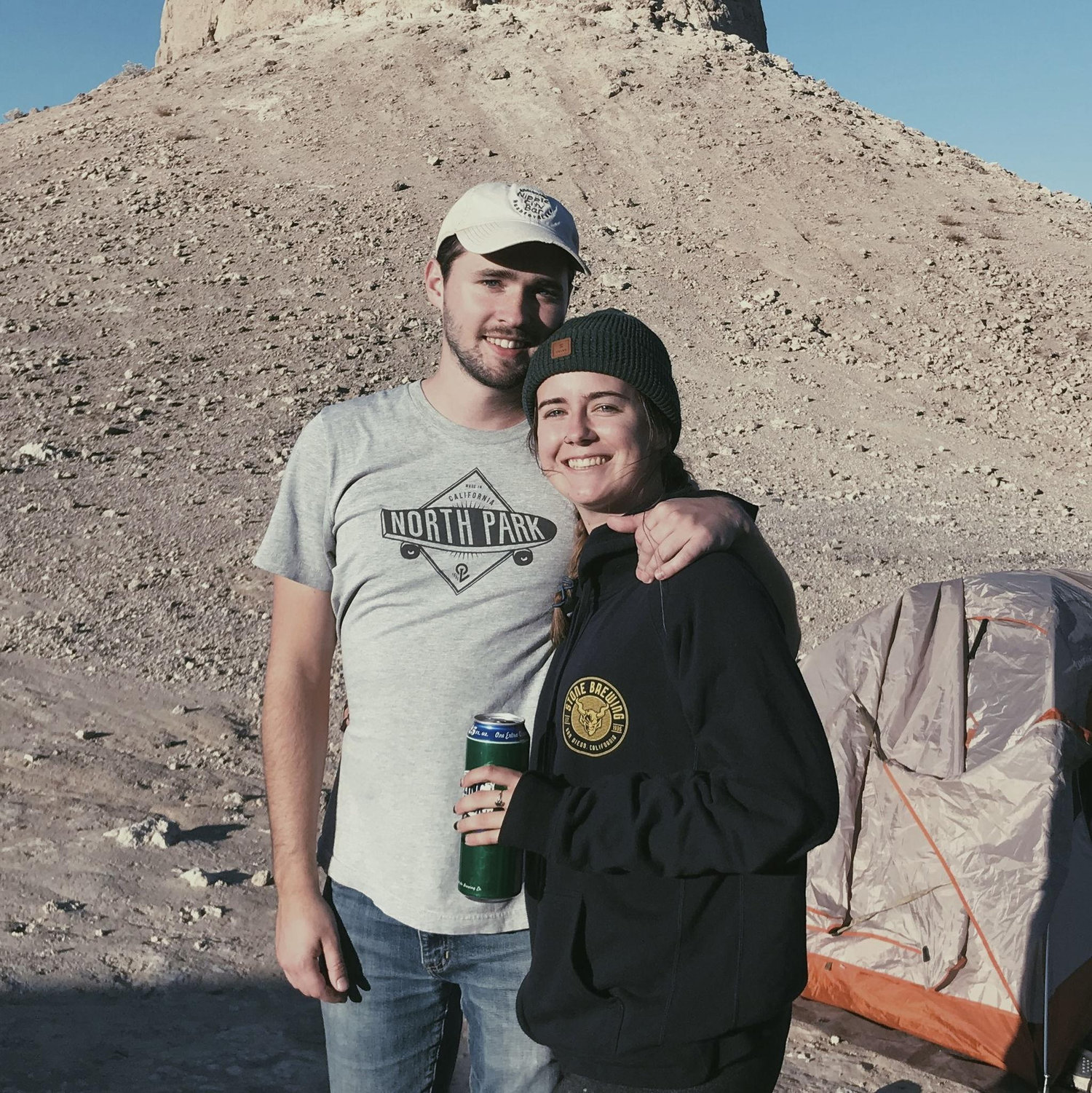 Sean's first cousin camping trip