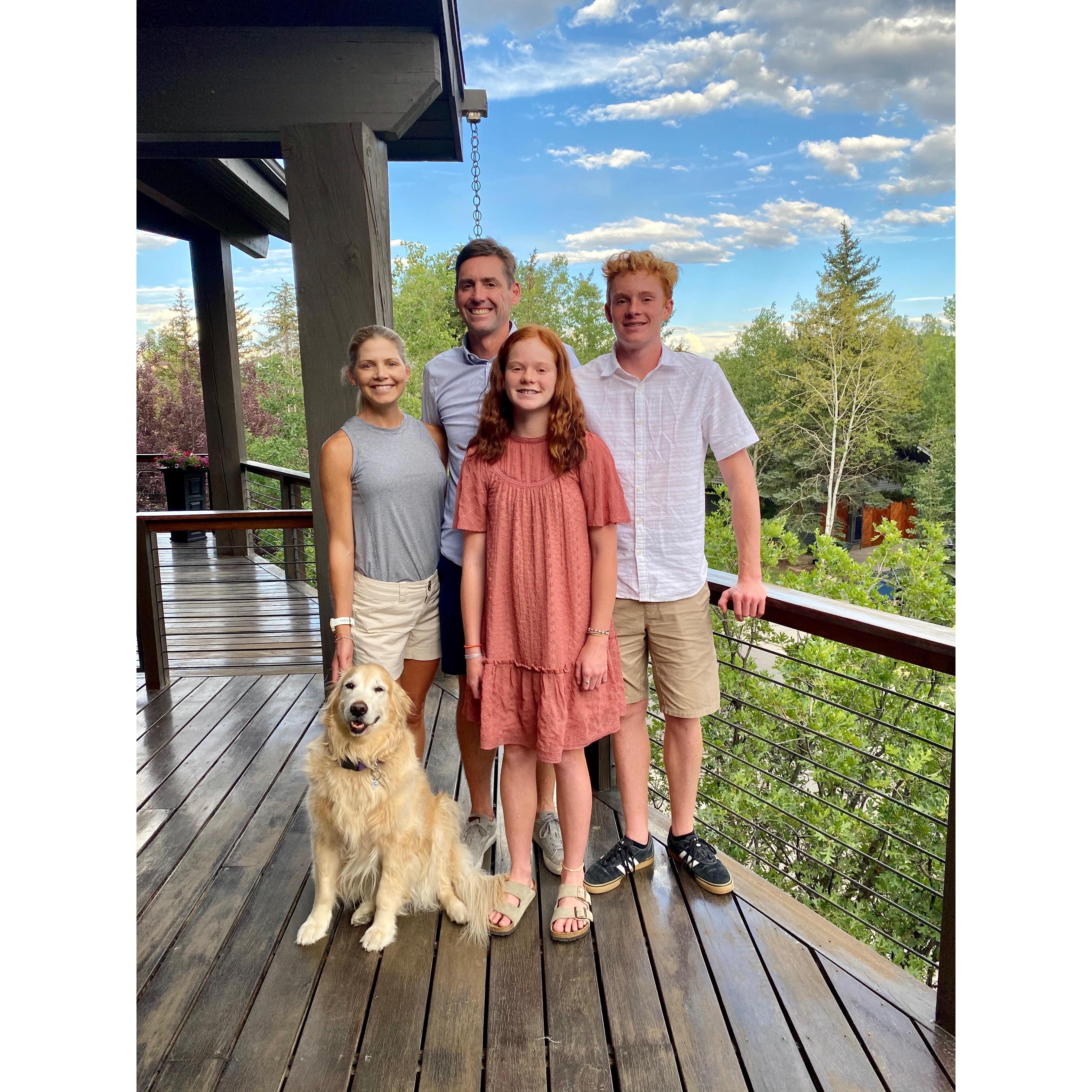 Our first family BBQ