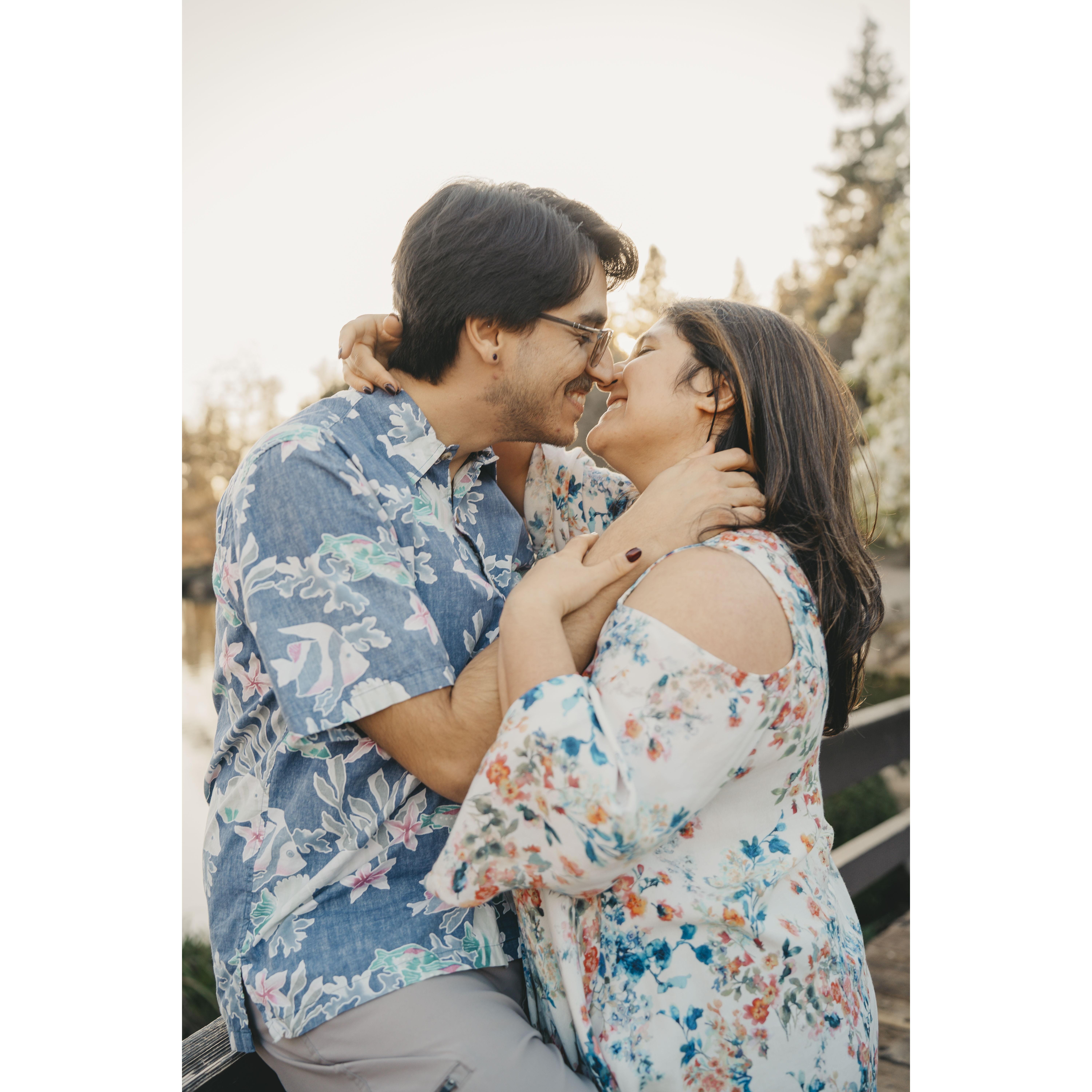 One of our engagement photos :)
