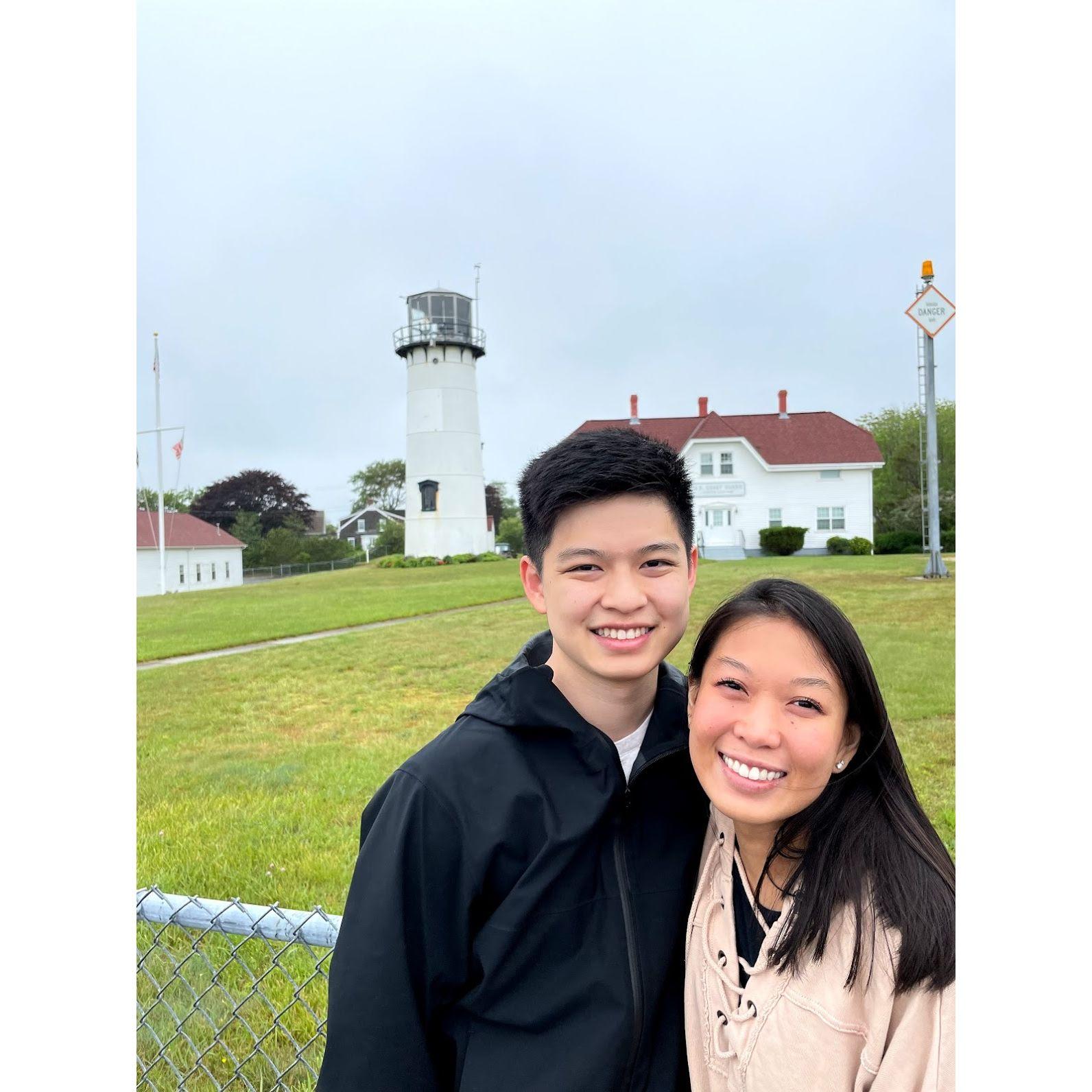 Gary has kinda a thing for lighthouses. Natalie supports this.