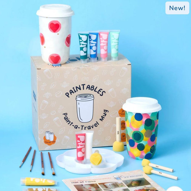 Paint-a-Travel Mug (Double)