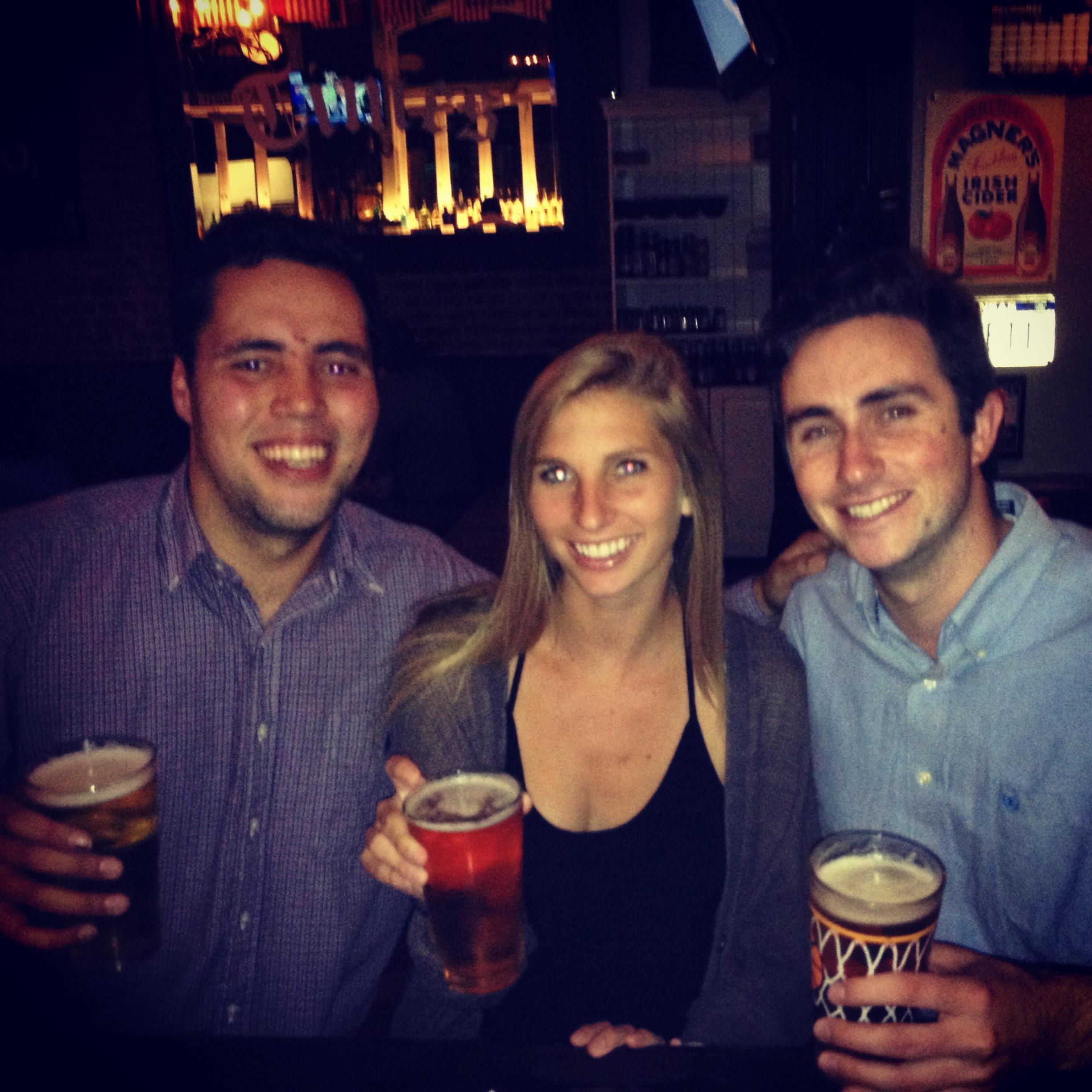 July 2014 - First San Francisco beers at Irish Times