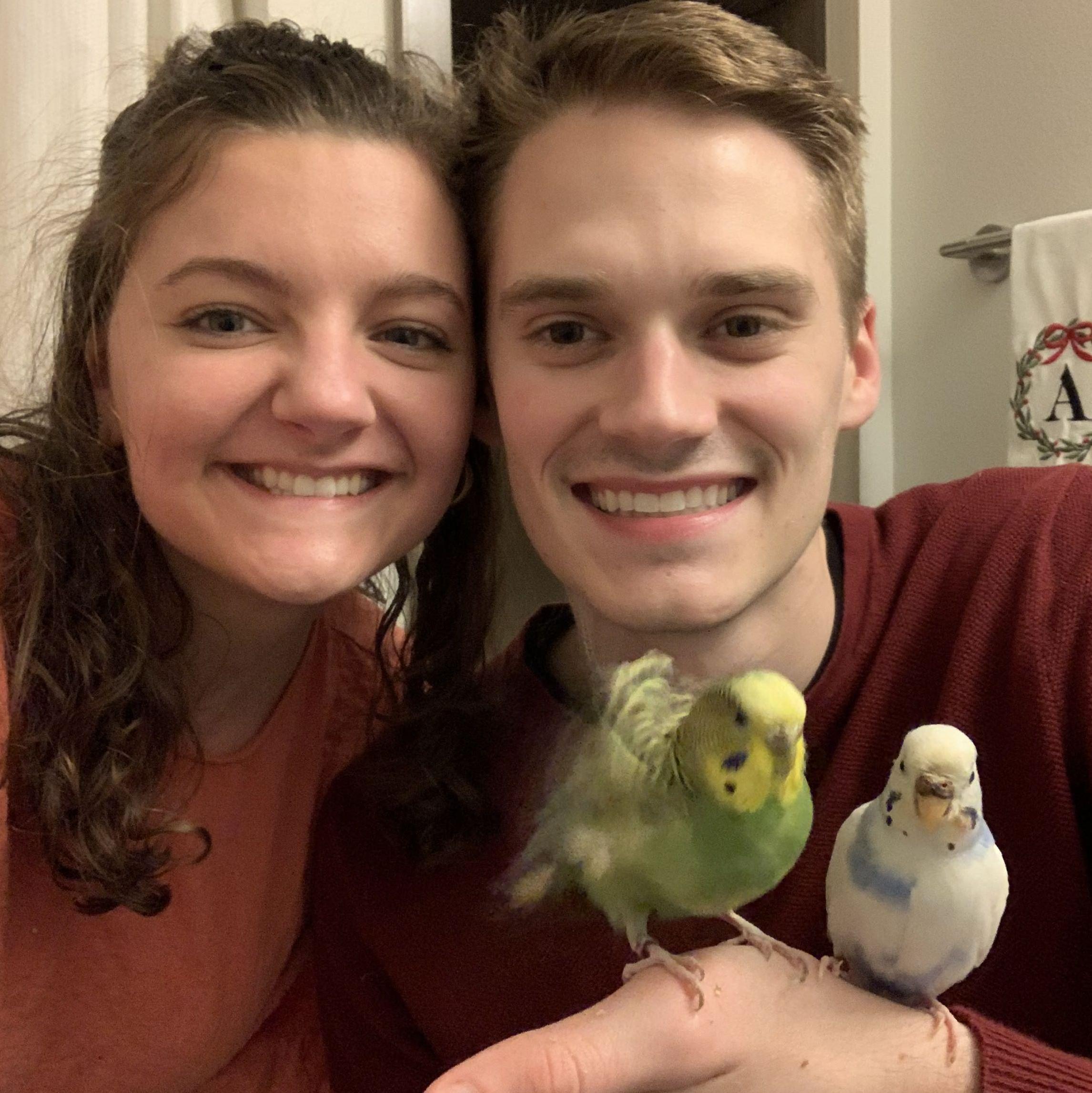 Welcoming home Tina and Herbie