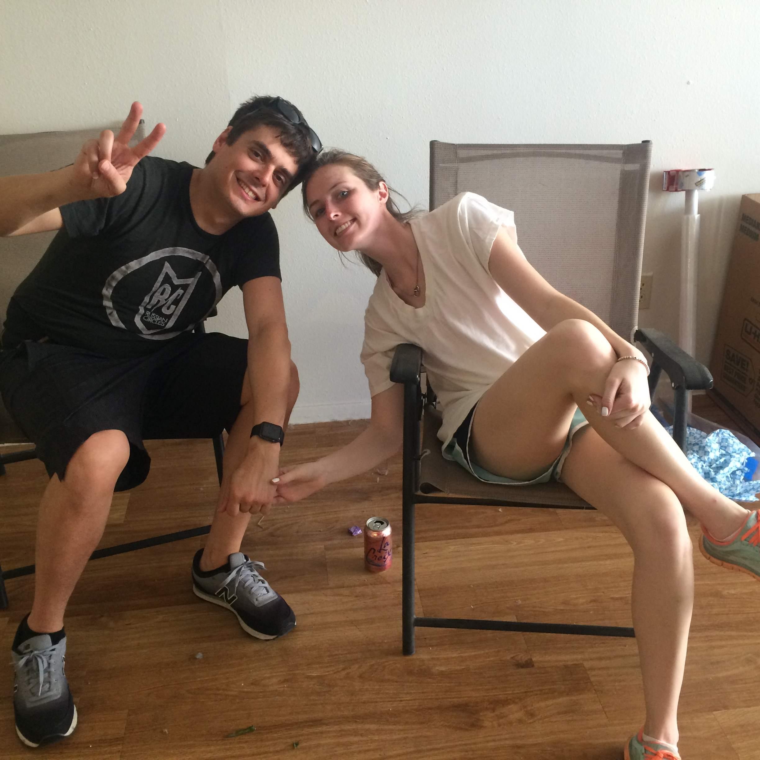 The day we moved from Austin to Houston
