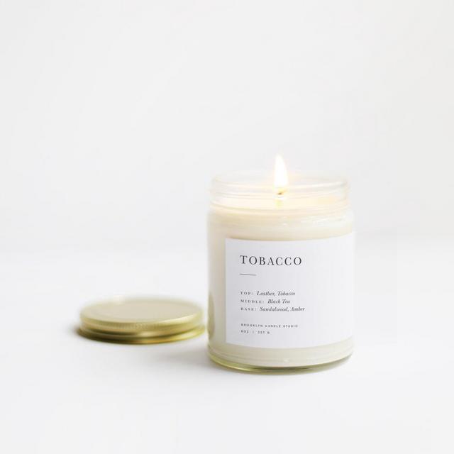 Tobacco Minimalist Candle