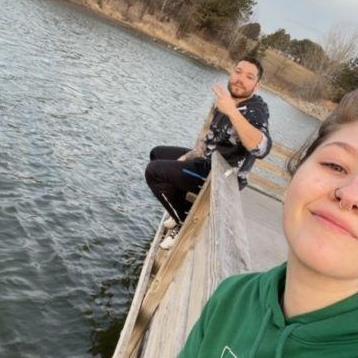 One of our first pictures at Holmes Lake, where our friendship and relationship all kinda started