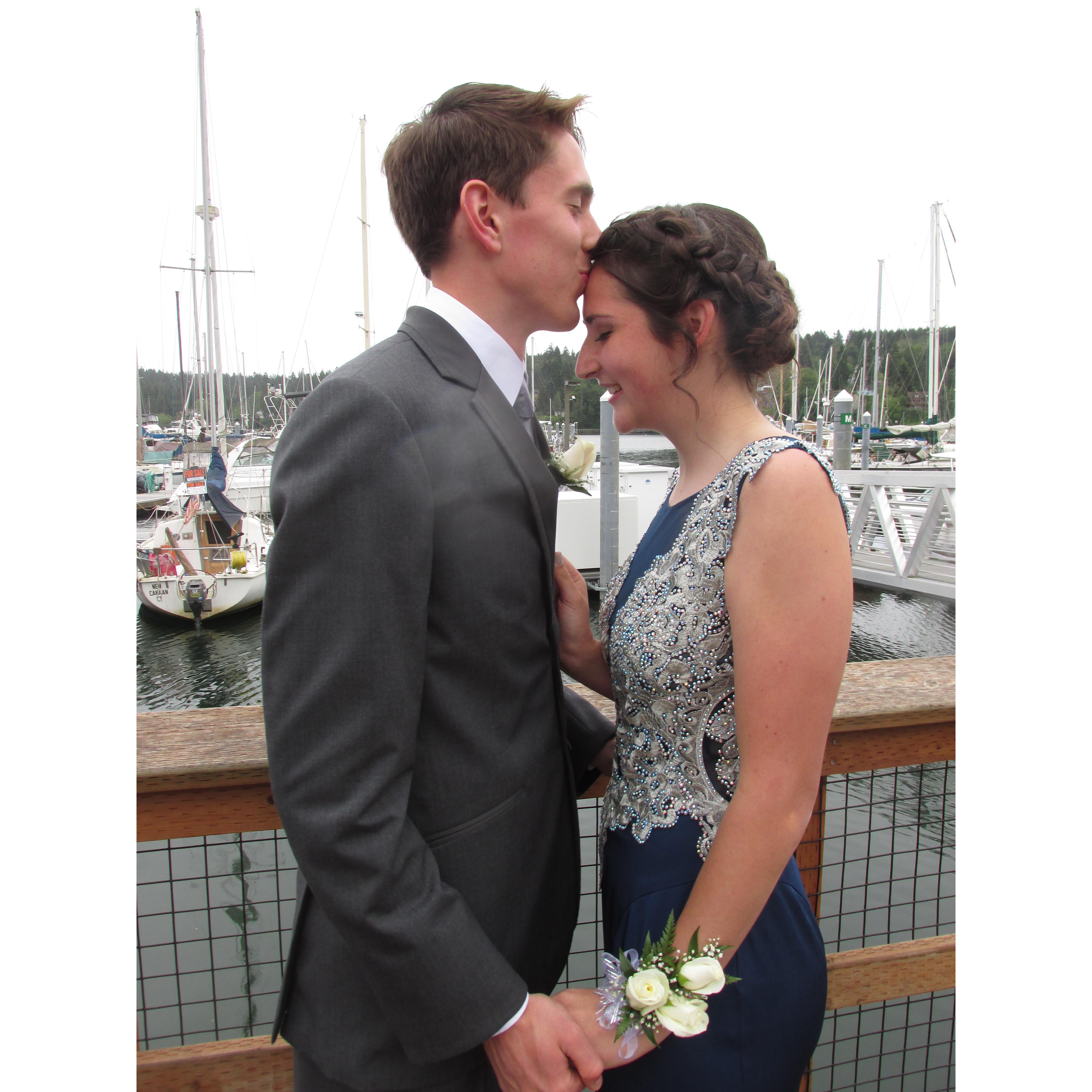 And the last school dance, prom!