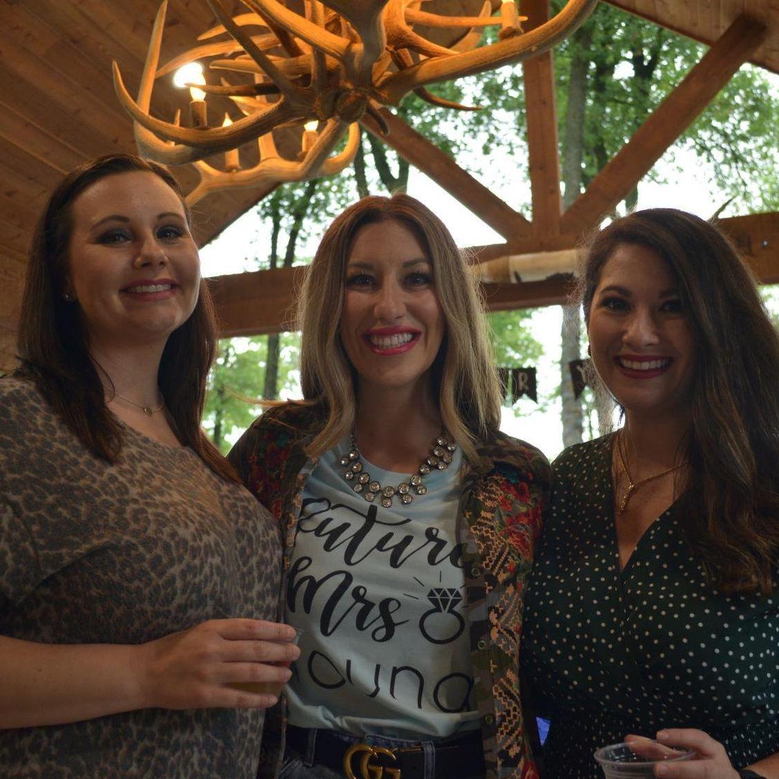 Erica, Whitney and Dorothy @ engagement festivities, 5.16.20.
