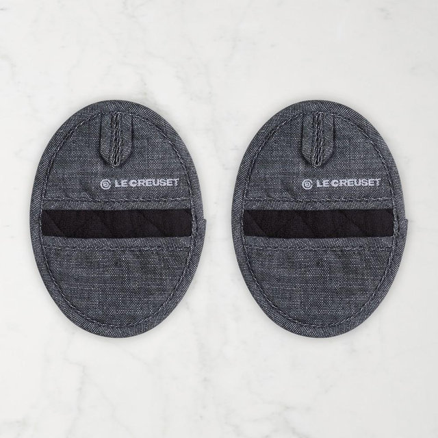 Le Creuset Pot Grips, Set of 2, Noir