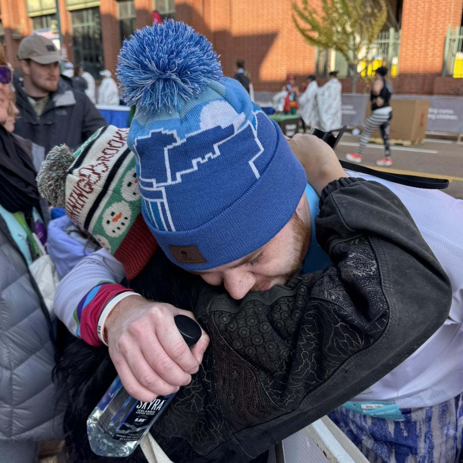 Celebrating Garrison’s 2nd half marathon