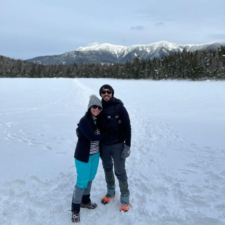 Winter Hike.... Top of a Mountain!!!