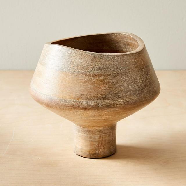Small Bowl, Whitewash & Mango Wood