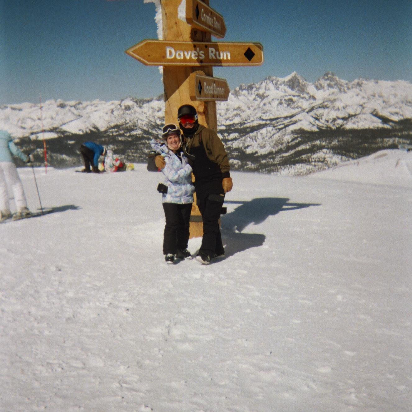 On top of our favorite mountain!
