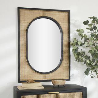Framed Small Wall Mirror