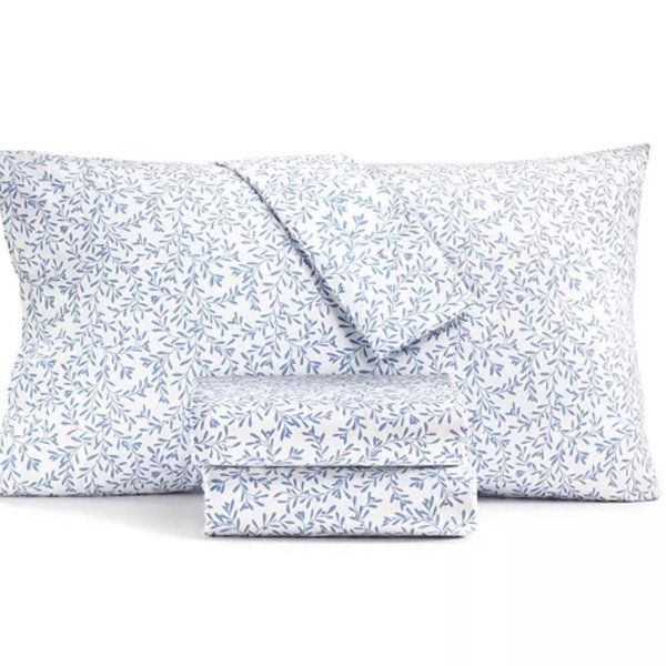 Charter Club Designs 550 Thread Count Printed Cotton Sheet Sets, Exclusively at Macy’s - Macy's