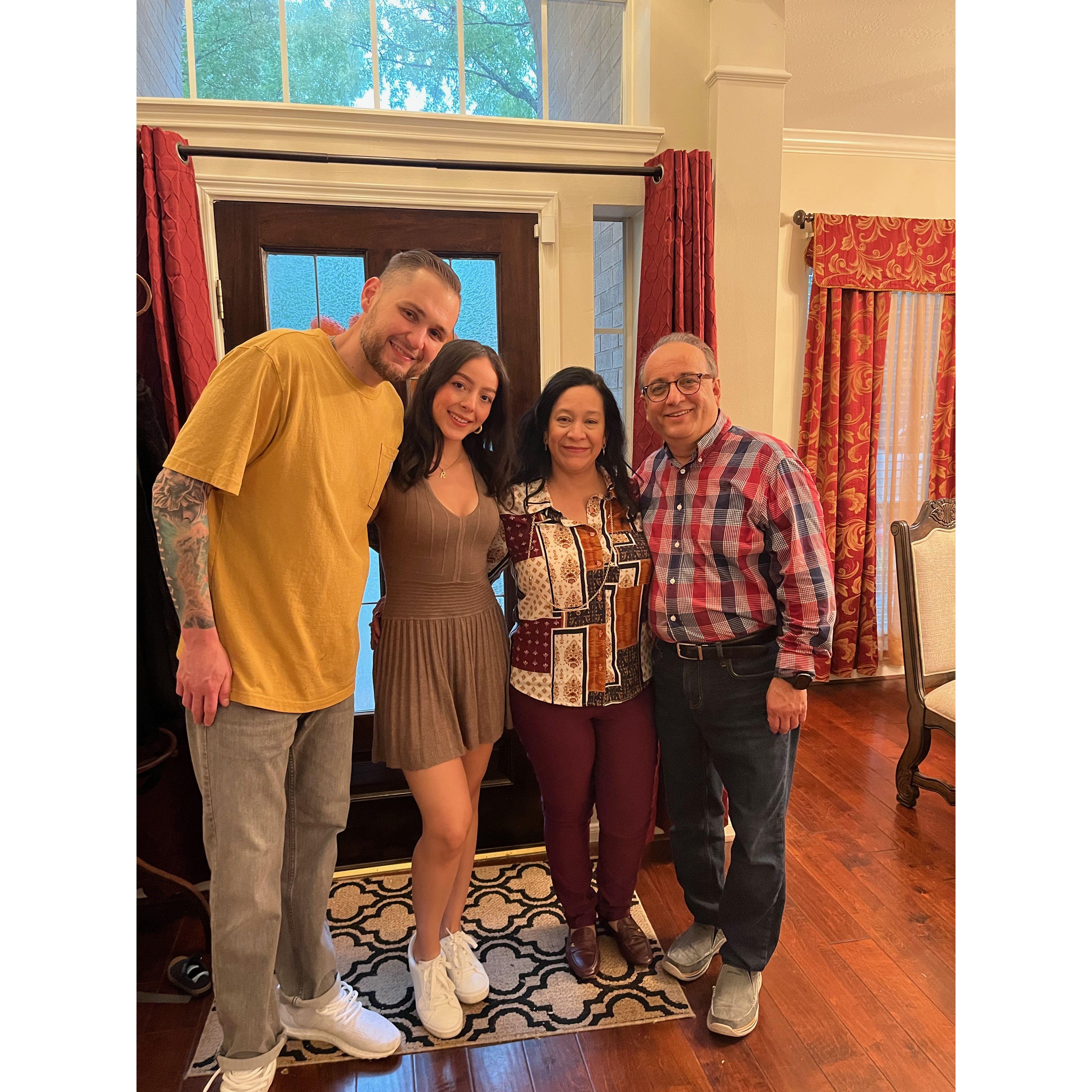 First Thanksgiving with the fam!