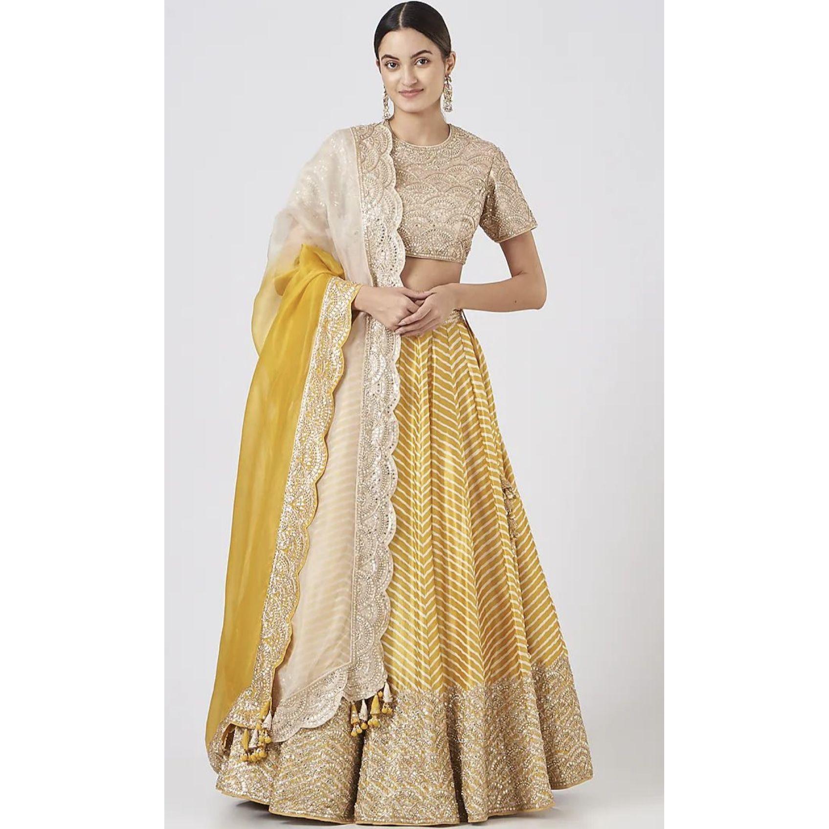 Lehenga - Haldi & Indian Wedding