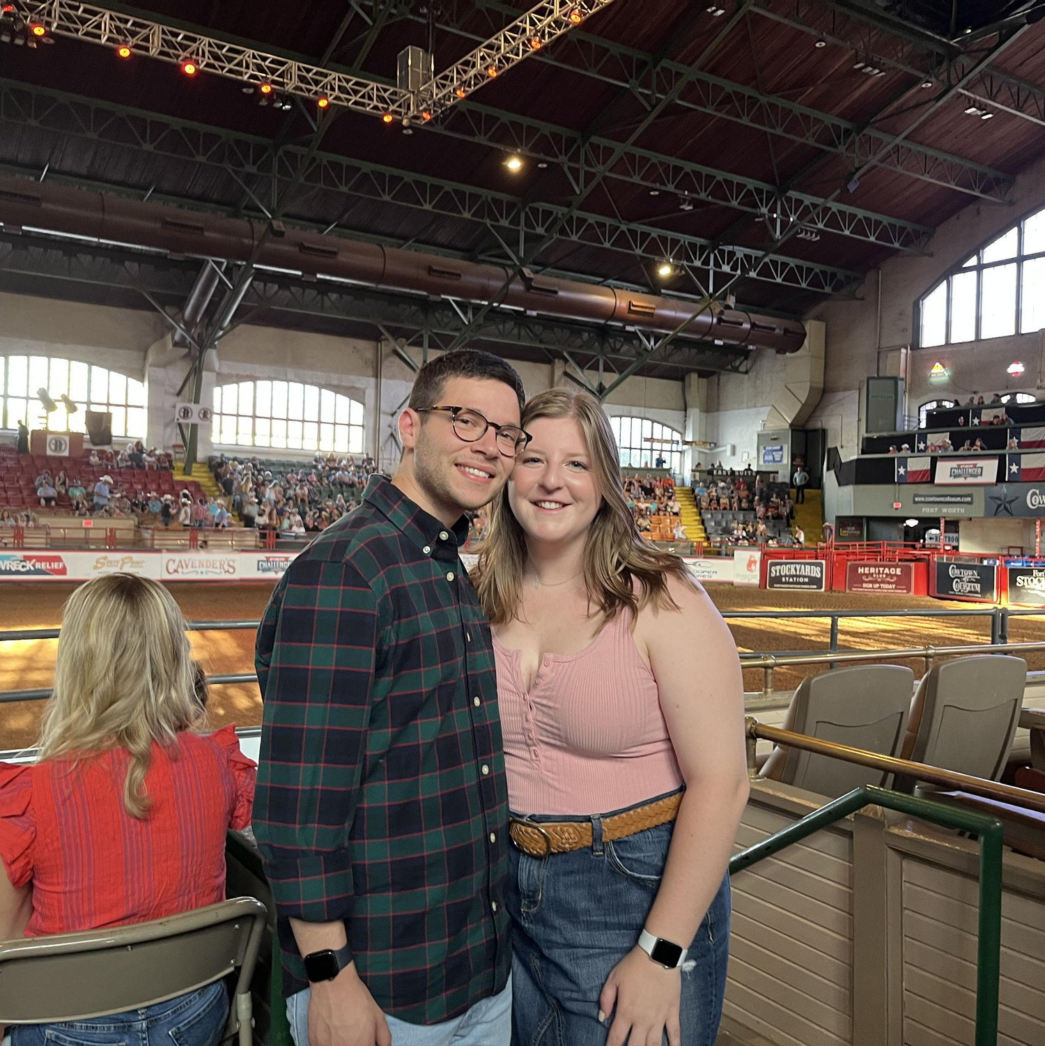 July 2022 - Ethan's first time at the Fort Worth Rodeo.