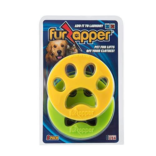 FURZAPPER Genuine 2-Pack- Pet Hair Remover for Laundry