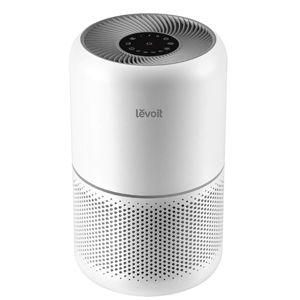 LEVOIT Air Purifier for Home Allergies Pets Hair in Bedroom, Covers Up to 1095 ft² by 56W High Torque Motor, 3-in-1 Filter with HEPA Sleep Mode, Remove Dust Smoke Pollutants Odor, Core300-P, White