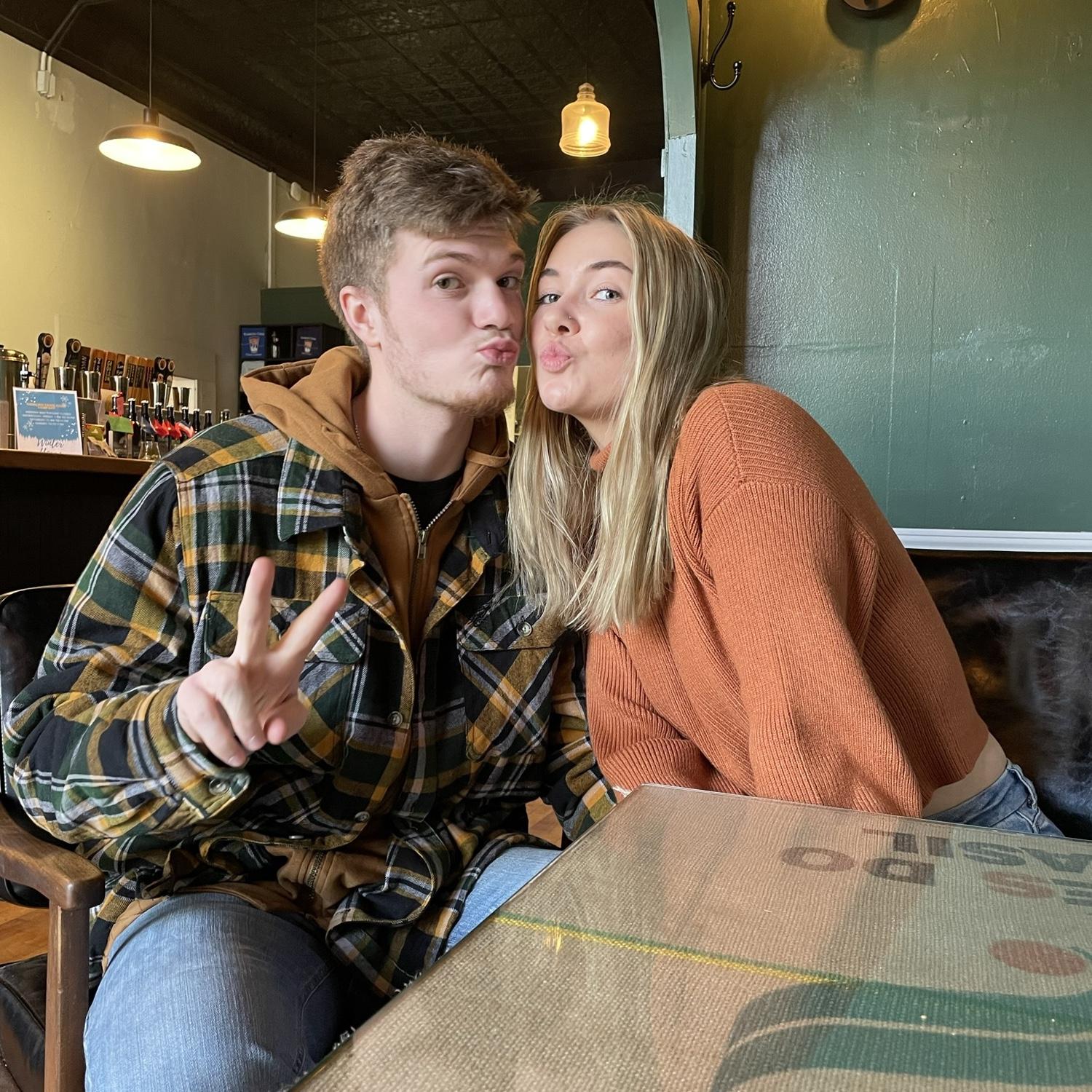 Our first time celebrating our birthday as a couple!