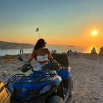 Santorini ATV-Quad Experience Tour + Transportation