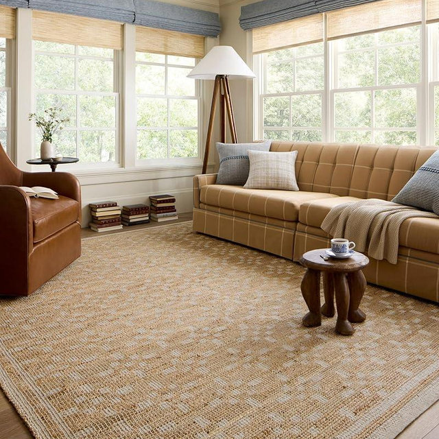 Loloi Chris Loves Julia x Judy Natural/Ivory 8'-6" x 11'-6" Area Rug