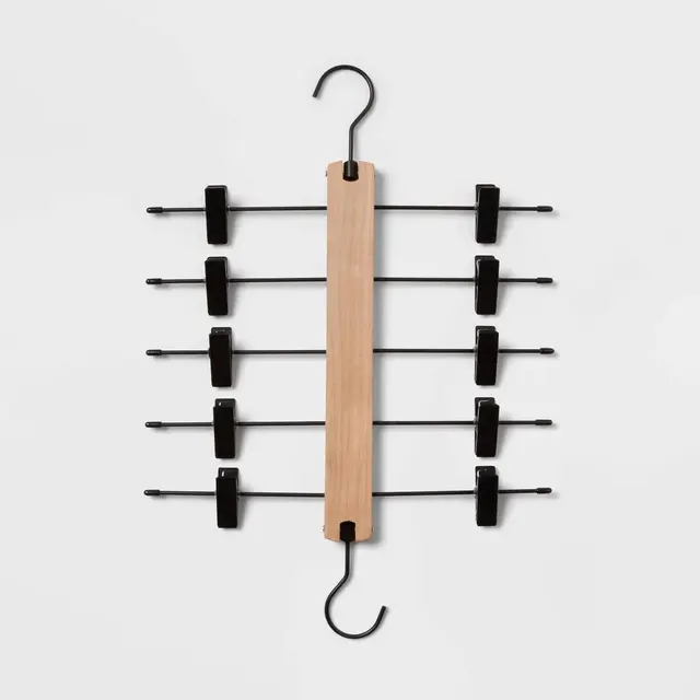 Wood Space Saving Pant Hanger - Brightroom™