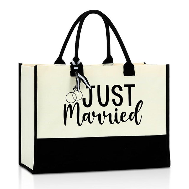 Bridal Shower Gifts Tote Bag Wedding Gift Bag Engagement Gift Bag Bride Gifts Honeymoon Travel Engagement Gifts for Couples