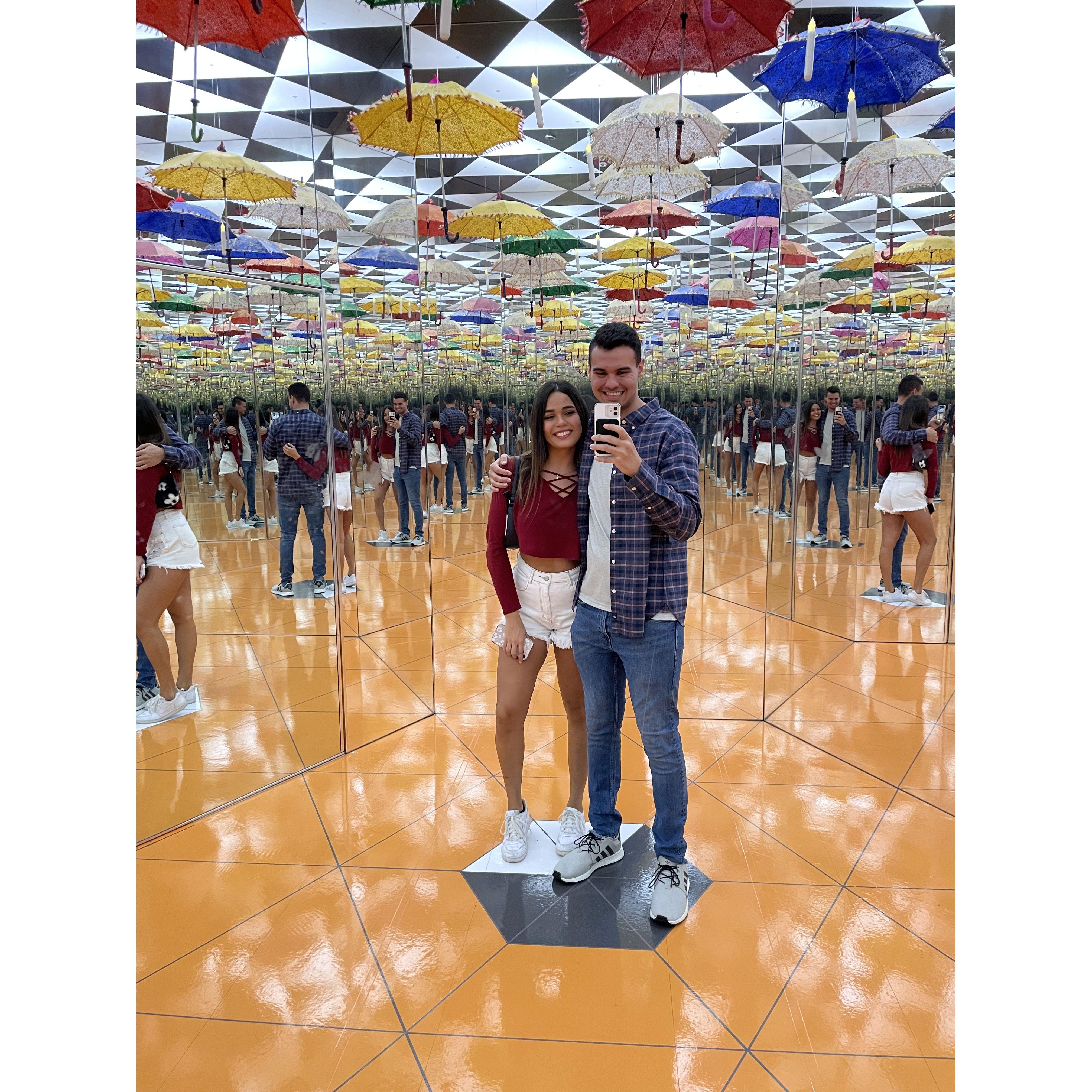 This was our first date at a Museum. Fun fact: This was the most expensive first date I've ever had. We first met in 2022 from an app called Hinge.