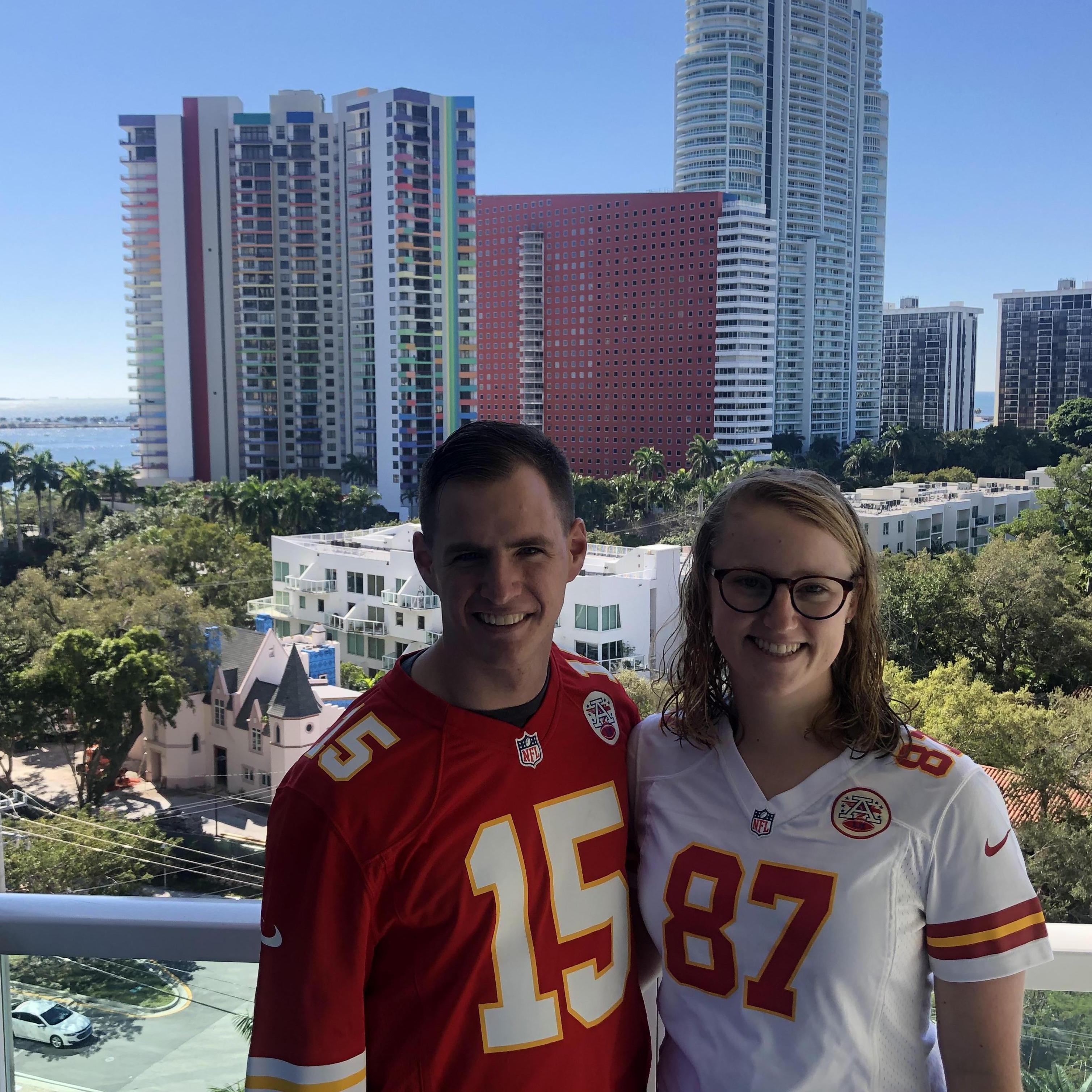 Getting ready for Super Bowl 54!