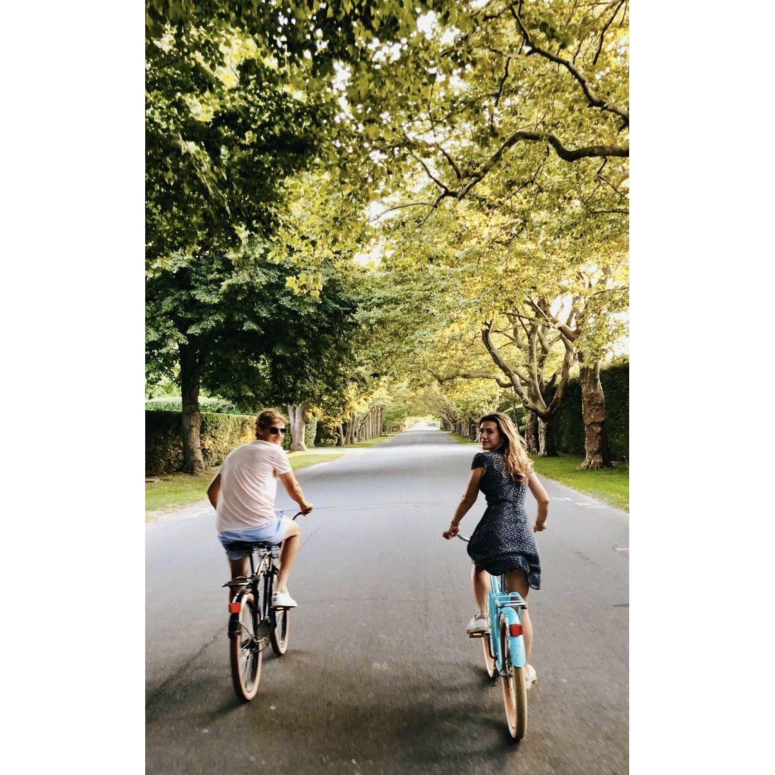 Riding our bikes!