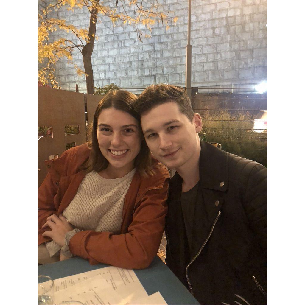 Dan's first ever night as a Philadelphia resident.