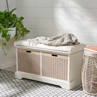 Landers 2-Drawer Cushion Storage Bench