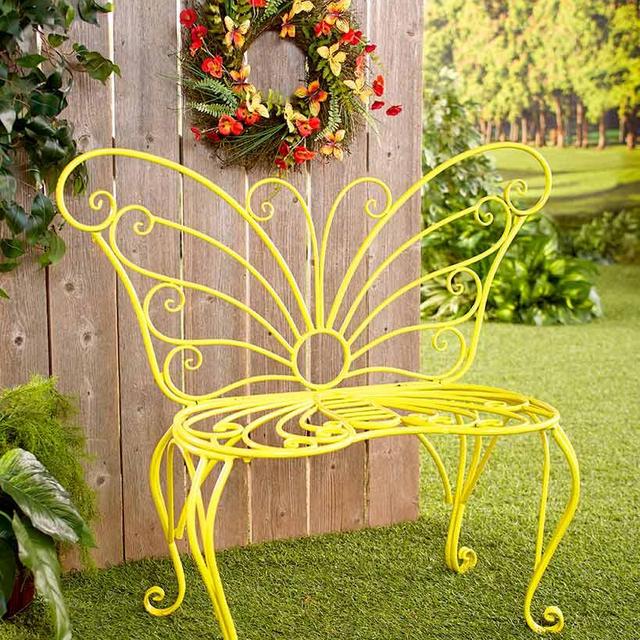 Butterfly Wreath or Bench