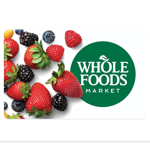 Whole Foods Gift Card