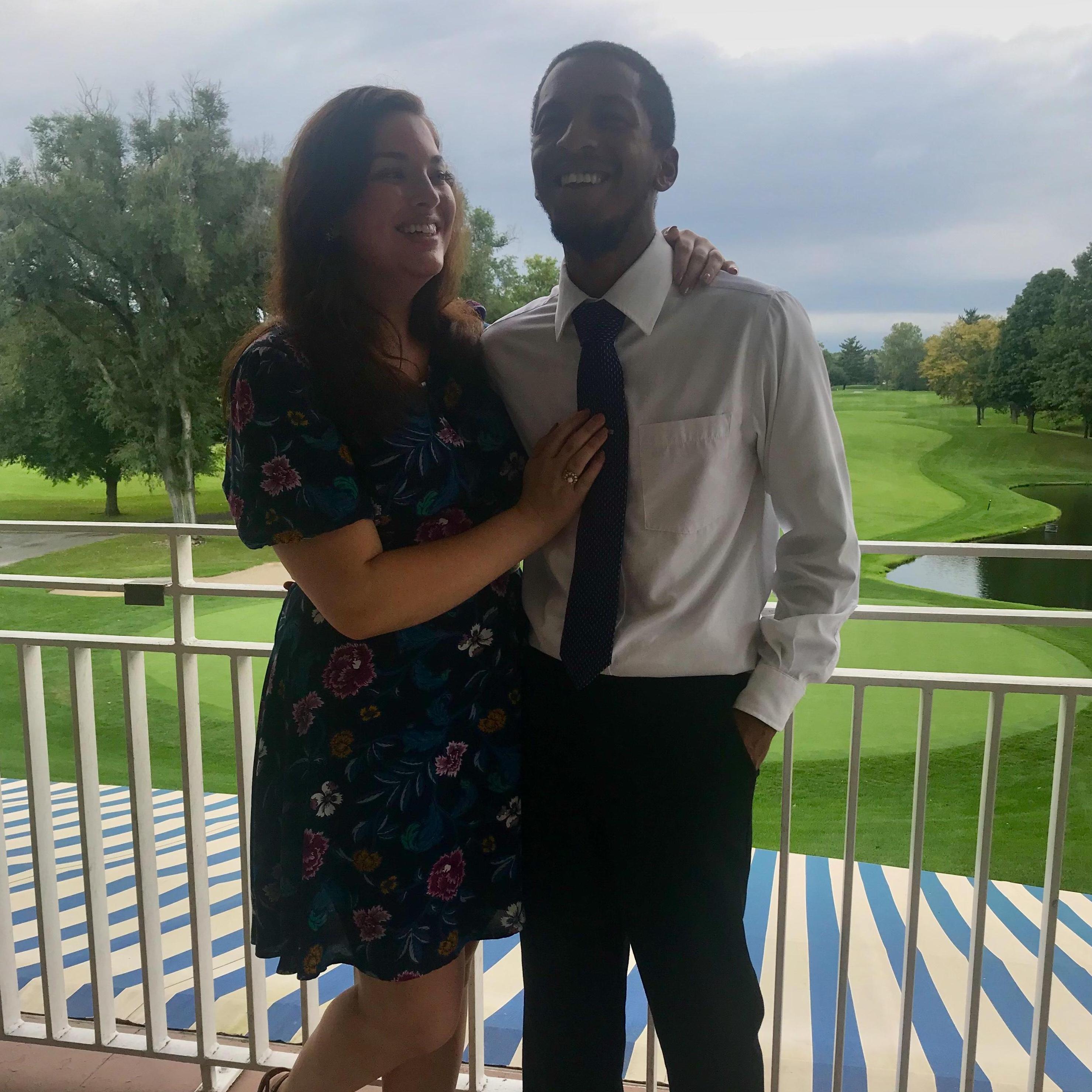 Celebrating love at our friend's wedding.