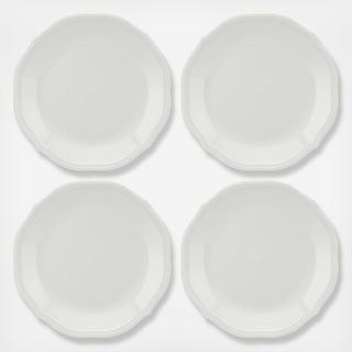 French Perle Bead Dinner Plate, Set of 4