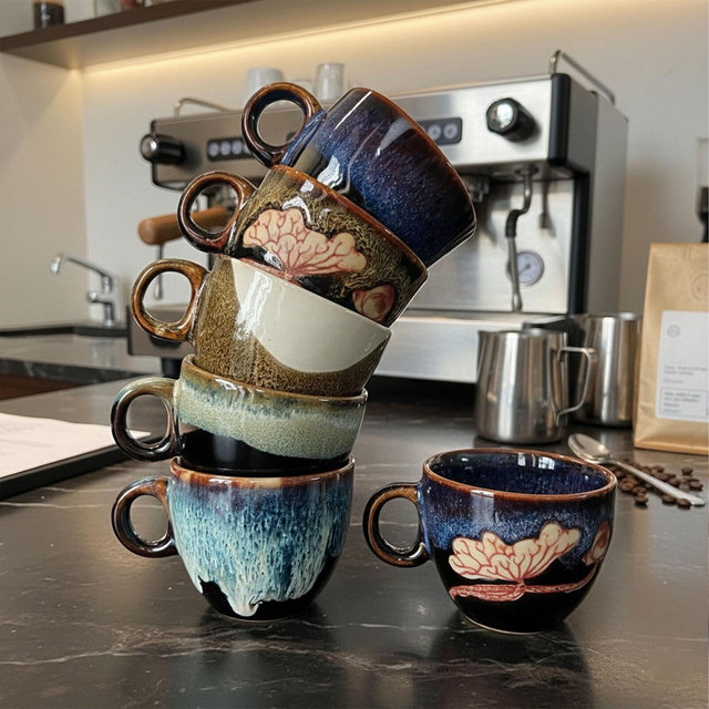Custom Espresso Set – Choose Your Style – Artisan Ceramic Mini Cups (Single or Set Options)