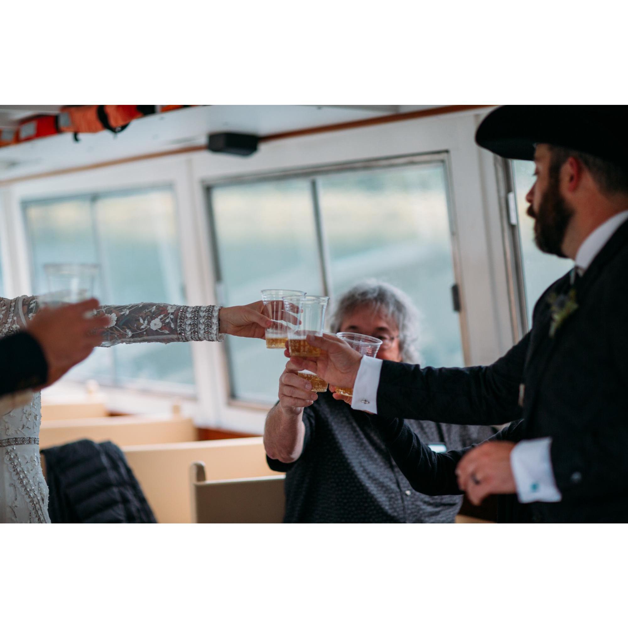 Cheers to love!