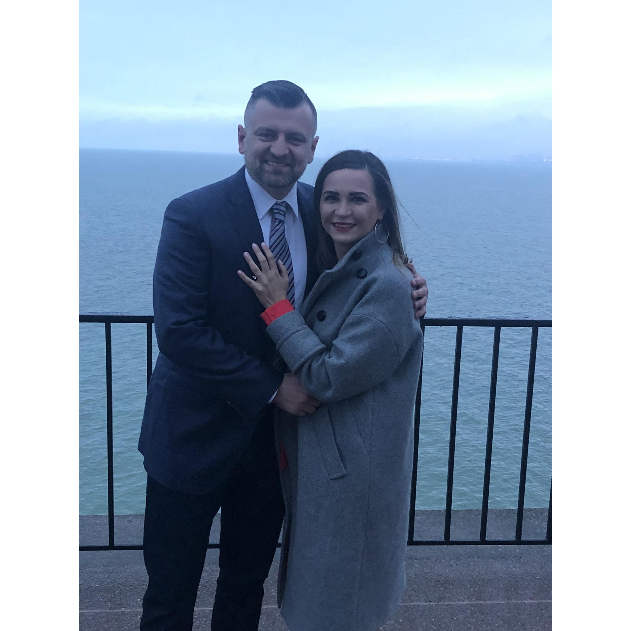 March 30, 2018
Dan popped the question.
Ivana said “YES” of course!!!