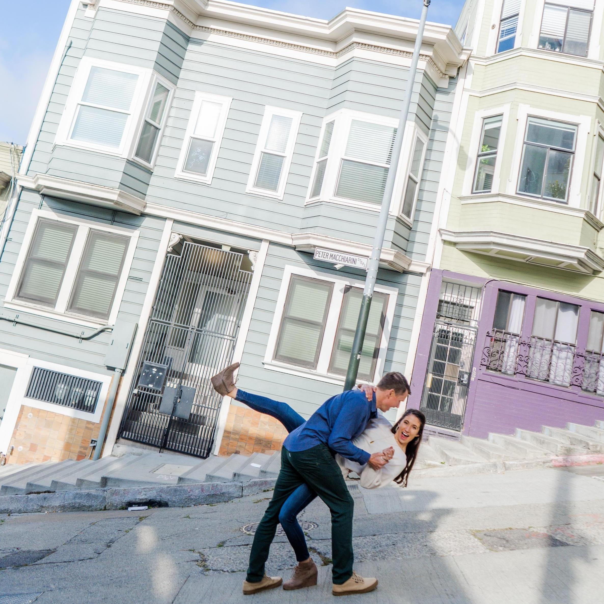Some of our favorites from our engagement photo session in San Francisco with the incredibly talented Emily Haring! (April 2021)