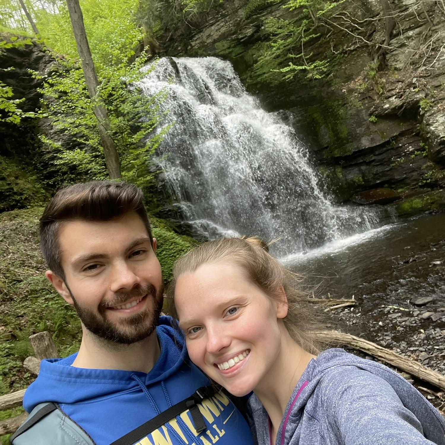 Hiking in the Poconos!