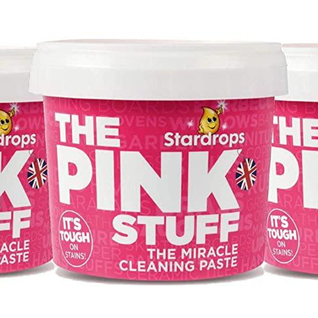 Stardrops - The Pink Stuff - The Miracle Cleaning Paste 3-Pack Bundle (3 Cleaning Paste)